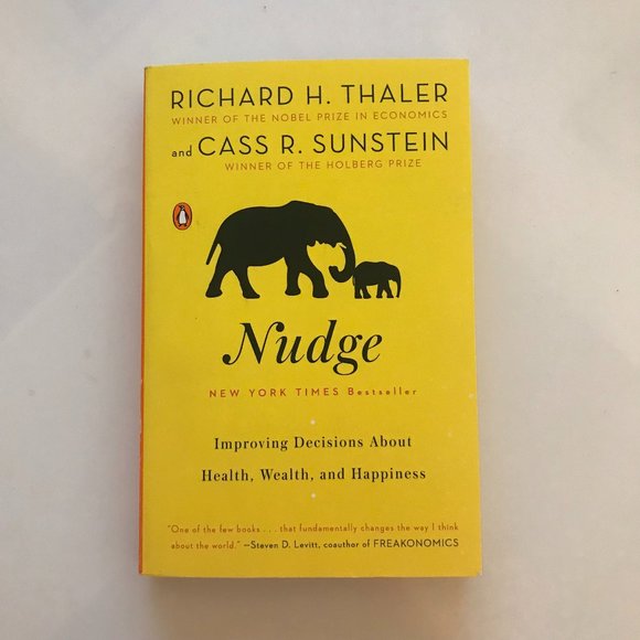 Paperback Book - Nudge: Improving Decisions About Health, Wealth, and Happiness - Picture 1 of 5